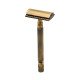 Станок для бритья Т-образный Pearl SS-01 Antique Brass Closed Comb