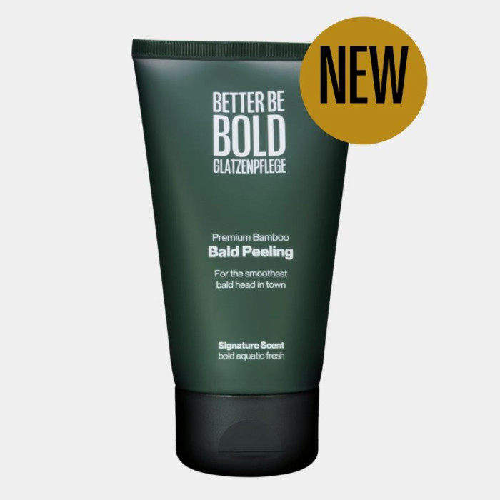 Скраб для лисої голови Better Be Bold Bald head scrub з матовим ефектом, 150 мл