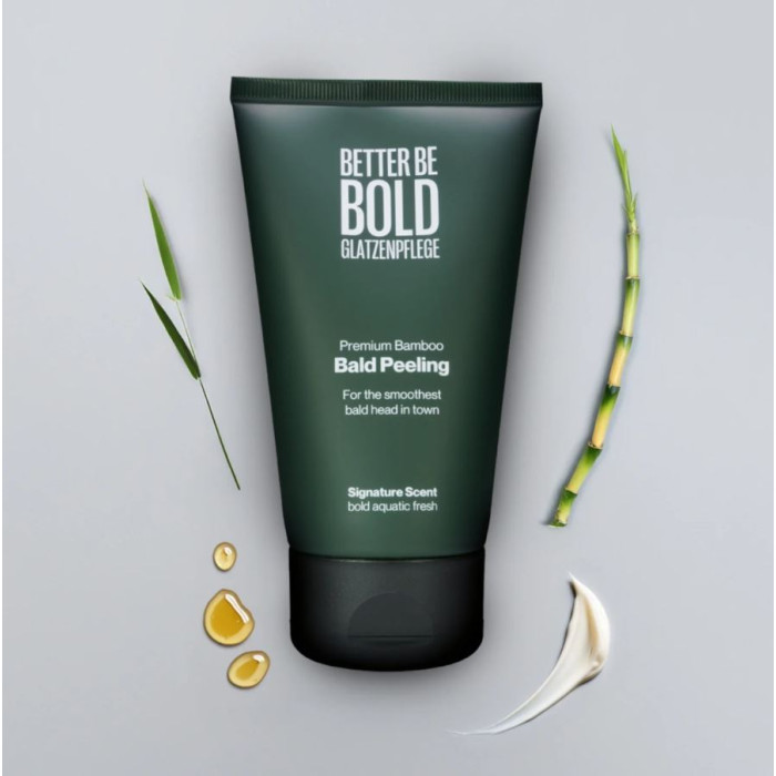 Скраб для лисої голови Better Be Bold Bald head scrub з матовим ефектом, 150 мл