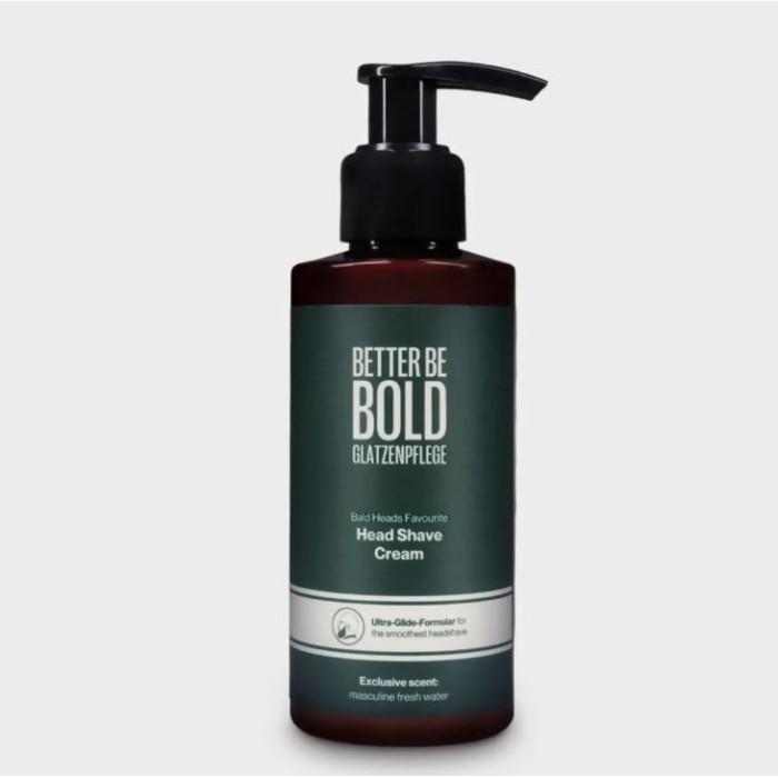 Крем для гоління голови Better Be Bold Head Shave Cream с ефектом ультра ковзання, 150 мл