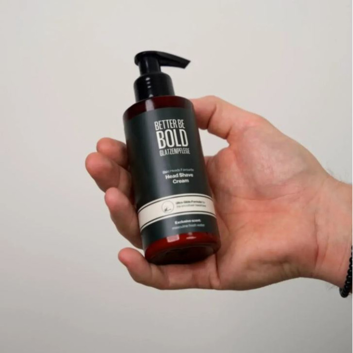 Крем для гоління голови Better Be Bold Head Shave Cream с ефектом ультра ковзання, 150 мл