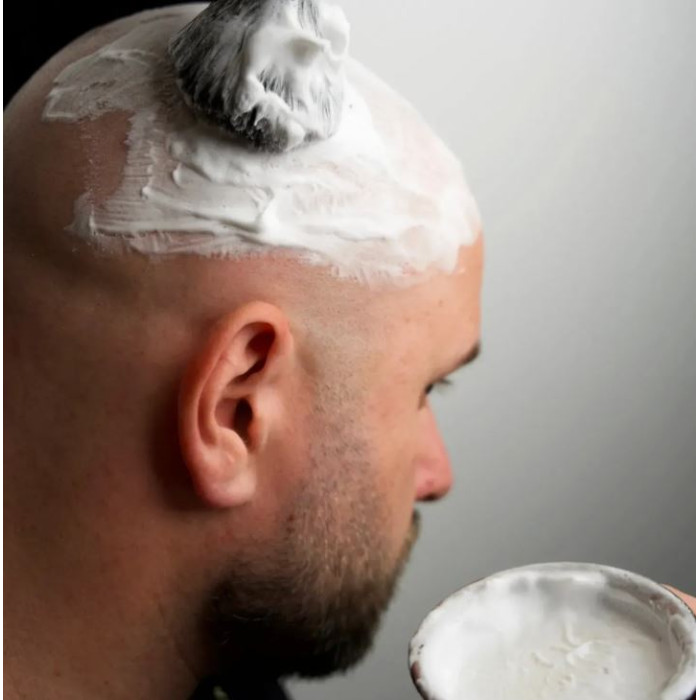 Мило для гоління лисини з алое вера (ручної роботи) Better Be Bold Head Shaving soap, 70 грам