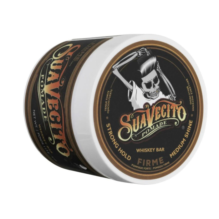 Помада для стилізації Suavecito Whiskey Bar Firme (Strong) Hold Pomade 113g