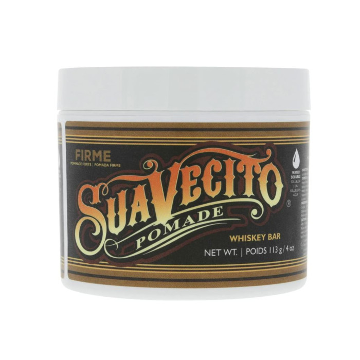 Помада для стилізації Suavecito Whiskey Bar Firme (Strong) Hold Pomade 113g