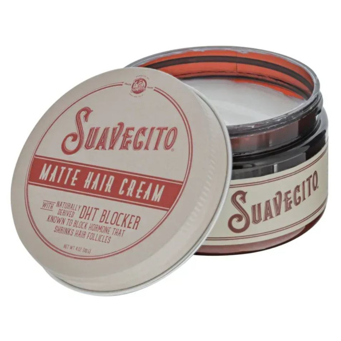 Матовий крем проти випадіння волосся Suavecito Matte Hair Cream with DHT Blocker 113g