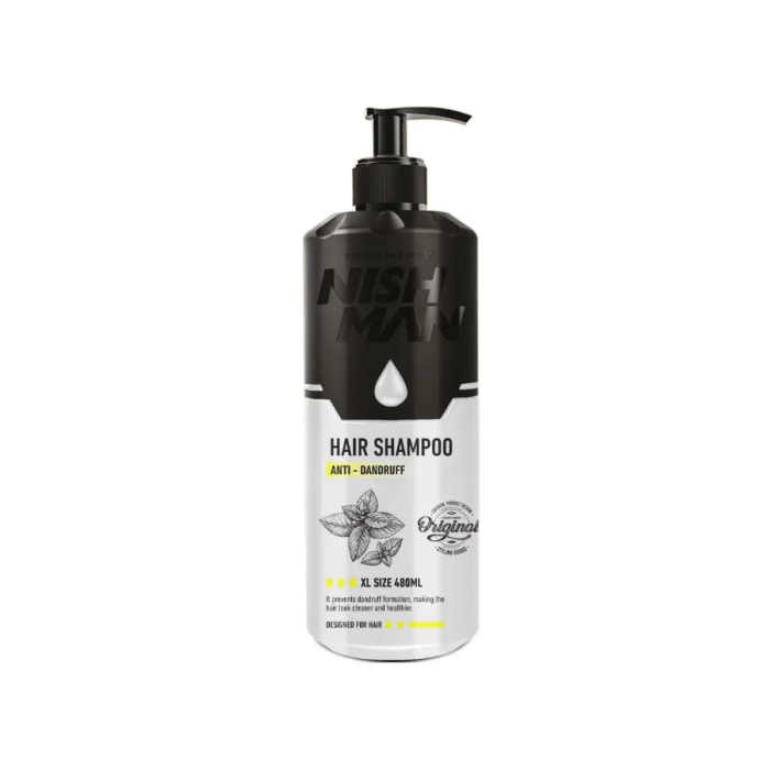 Шампунь против перхоти Nishman Hair Shampoo ANTI-DANDRUFF 480 мл