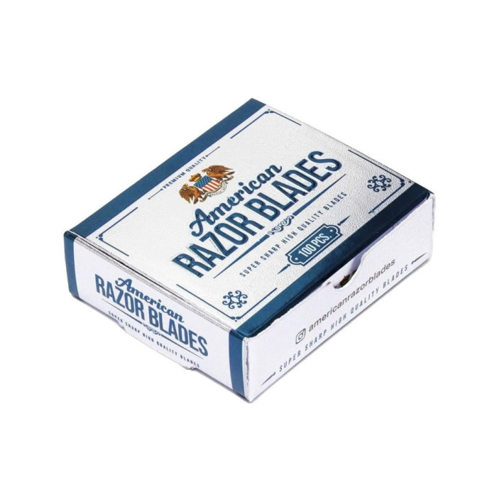Леза American Razor Blades 100 Single Edge Razor Blades