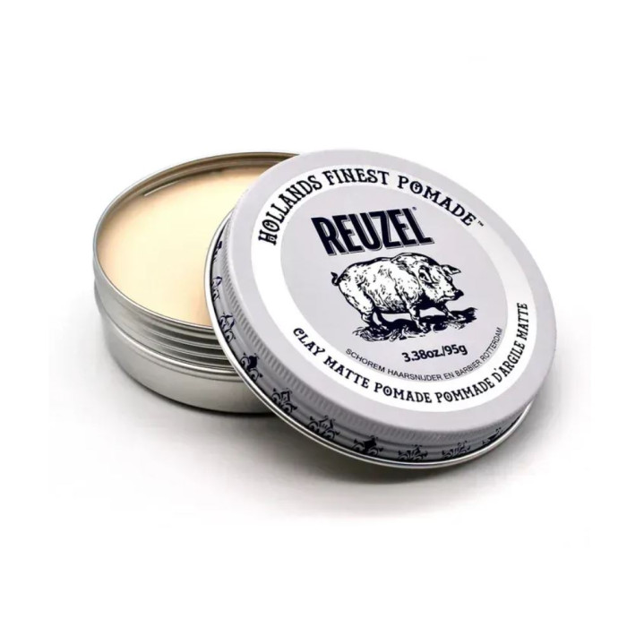 Глина для волосся Reuzel Clay Matte Pomade Strong Hold, 95 грамм