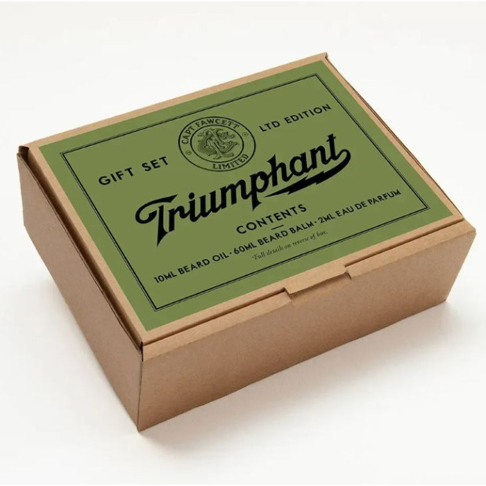 Подарунковий набір для догляду за бородою Captain Fawcett Triumphant Beard Set