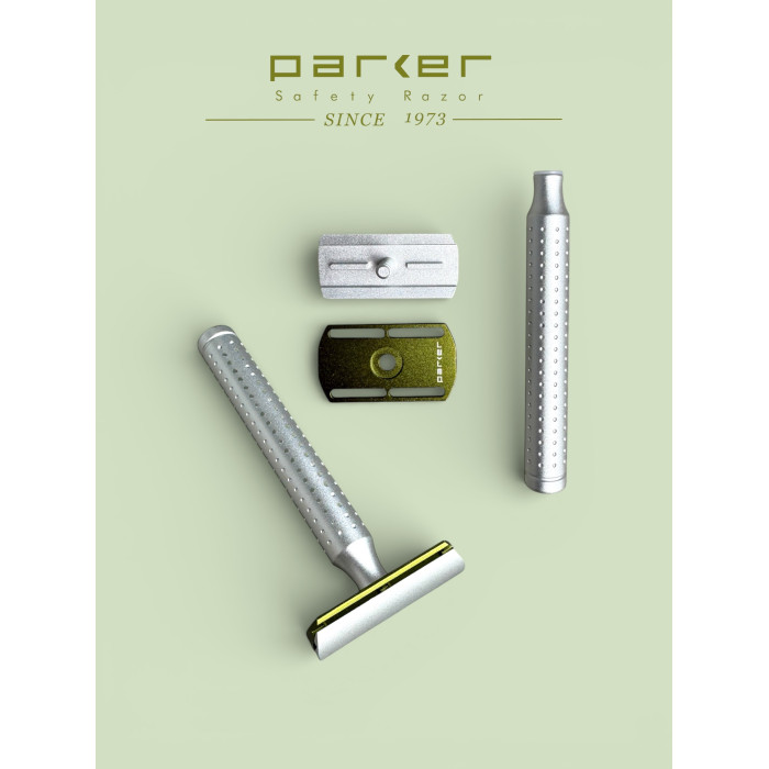 Станок для бритья Т-образный Parker AeroShave Aluminum Safety Razor L