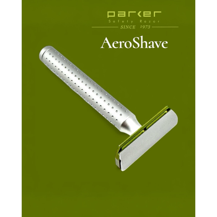 Станок для бритья Т-образный Parker AeroShave Aluminum Safety Razor L
