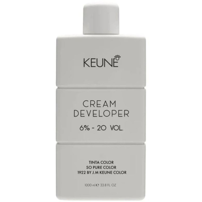 Окислювач для камуфляжу сивого волосся KEUNE Tinta Cream Developer 6%, 1000 мл
