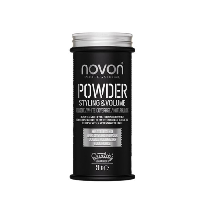 Пудра для укладання та маскування сивини Novon Professional Powder Style & Volume 20 грам