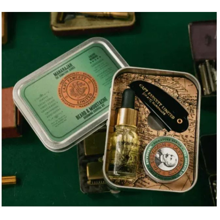 Подарунковий набір Captain Fawcett Maharajah Grooming Survival Kit