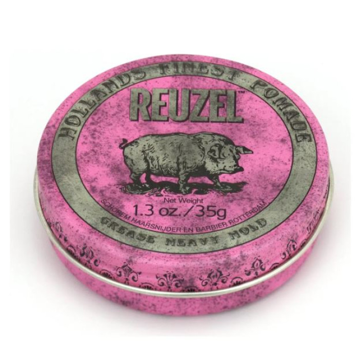 Помада для волос Reuzel Pink Heavy Hold Grease 35 ml