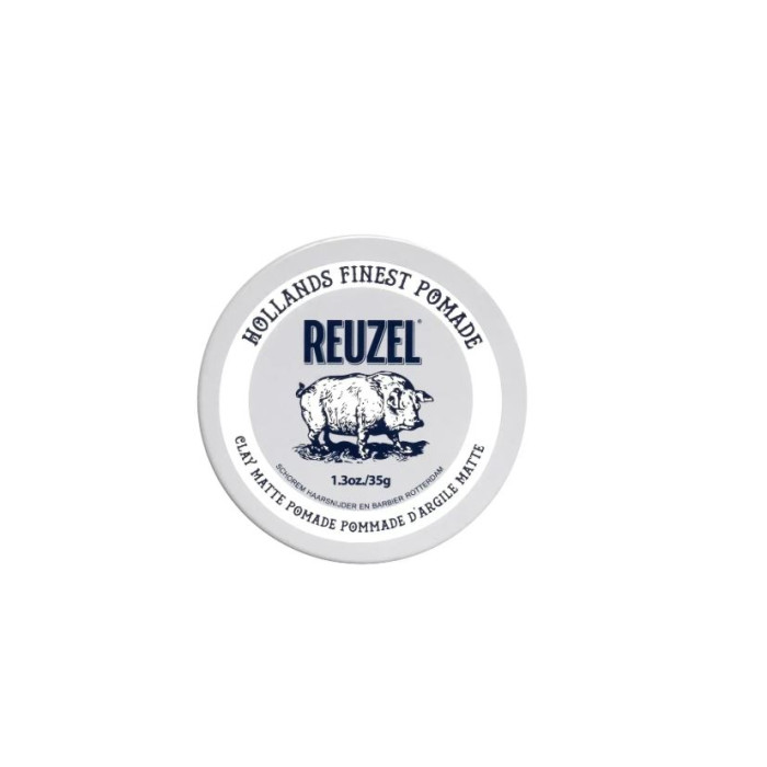 Глина для волосся Reuzel Clay Matte Pomade Strong Hold 35 грам