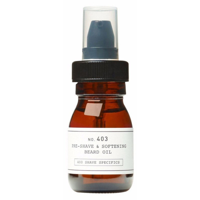 Масло до бритья и для смягчения бороды Depot 403 Pre-Shave & Softening Beard Oil
