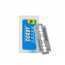 Леза для безпечної бритви Derby Blue Extra (10 лез)