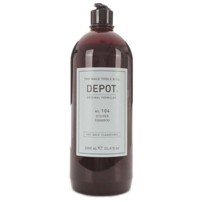 Шампунь для сивого волосся Depot Hair Cleansings 104 Silver Shampoo 1000 мл