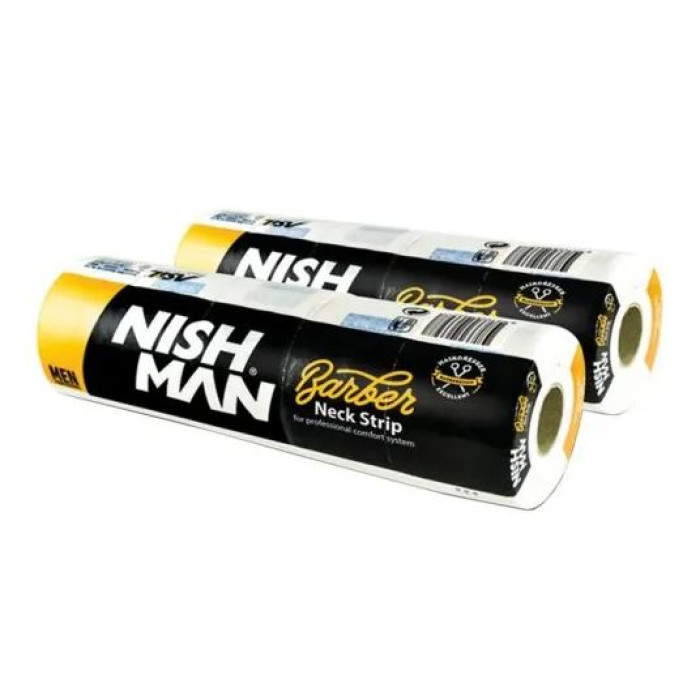 Бумажные воротнички для стрижки NISHMAN Professional Neck Paper 5x100 шт