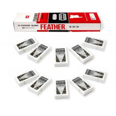 Леза для безпечної бритви Feather Hi-Stainless (50 лез)