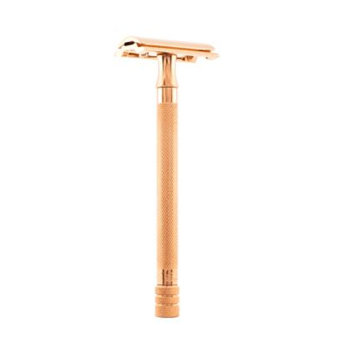 Станок для бритья Т-образный Merkur Solingen 24C Gold