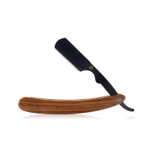 Небезпечна бритва (шаветта) Maximus Walnut Wood Black ST20