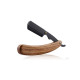 Опасная бритва (шаветта) Maximus Walnut Wood Black ST20