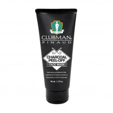 Чорна маска для обличчя Clubman Charcoal Peel-Off Face Mask 90 мл
