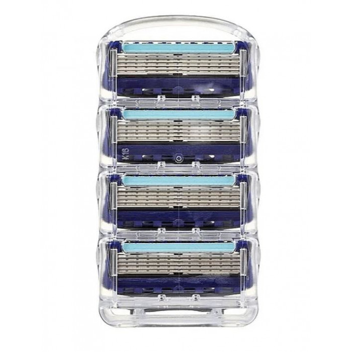 Картриджи Gillette Fusion ProGlide Power, 4 штуки в упаковке